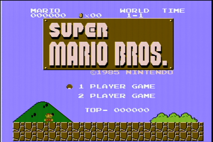 改造旧ファミコンの映像